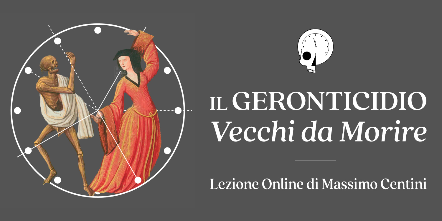 Copertina della lezione online sulla morte di Massimo Centini