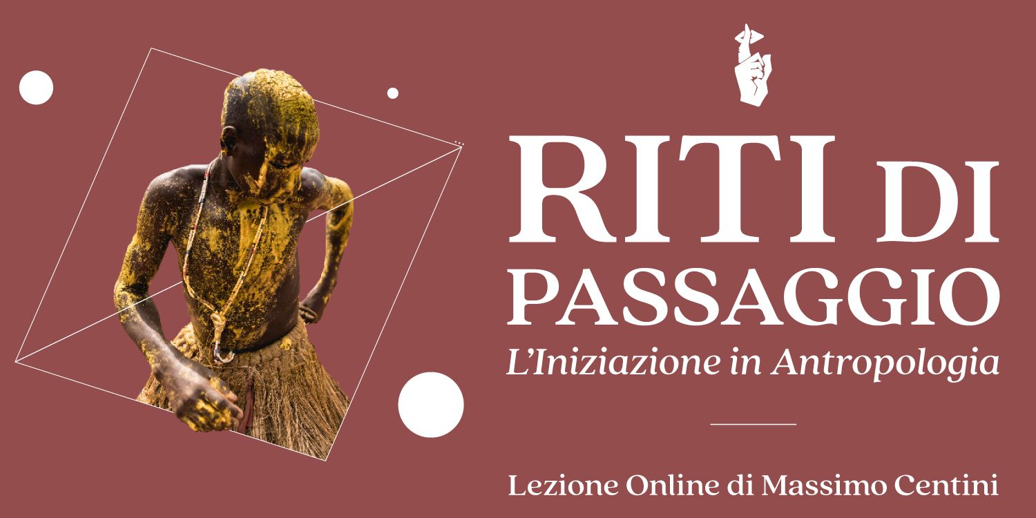Copertina della lezione online sull'iniziazione di Massimo Centini