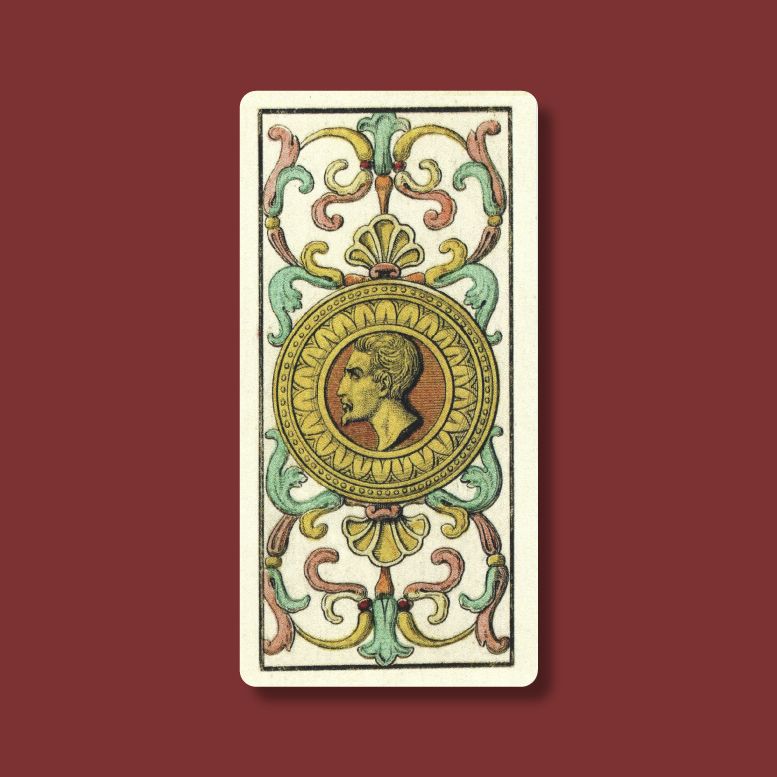 L'asso di Denari dei Tarocchi di Edoardo Dotti